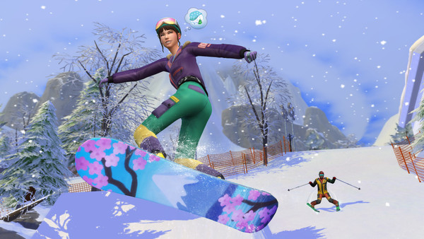 The Sims 4: Oasi Innevata screenshot 1
