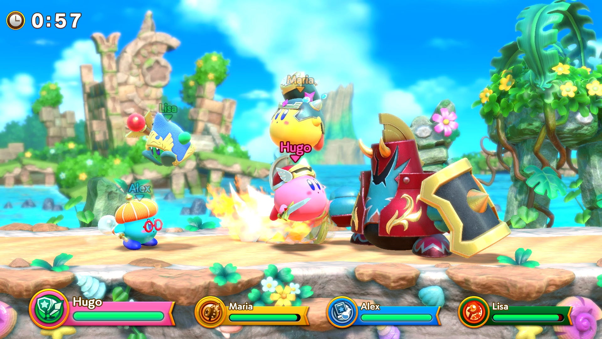 switch kirby clash