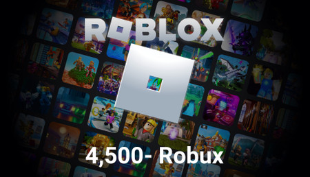 Carta da gioco Roblox $50 - 4500 Robux background