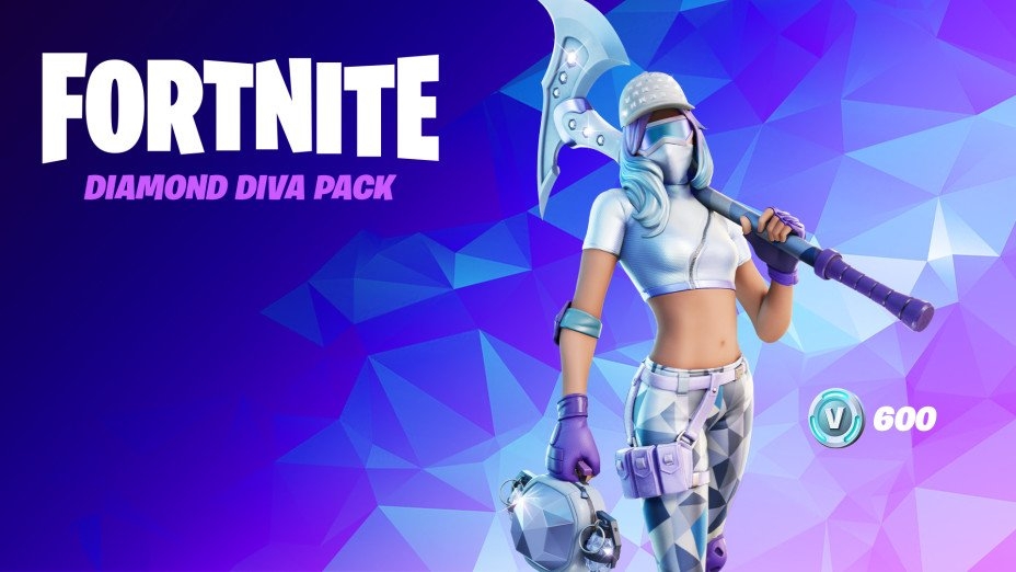 Buy Fortnite The Diamond Diva Pack 600 V Bucks Xbox One Xbox