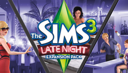The Sims 3: Late Night background