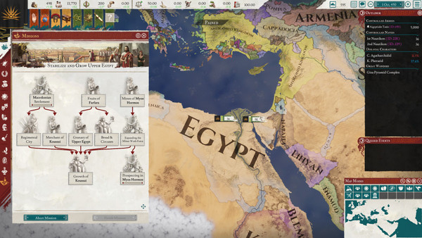 Imperator: Rome - Heirs of Alexander Content Pack screenshot 1