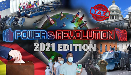 Power & Revolution 2021 Edition background