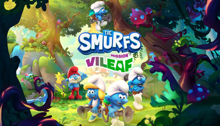 The Smurfs - Mission Vileaf background