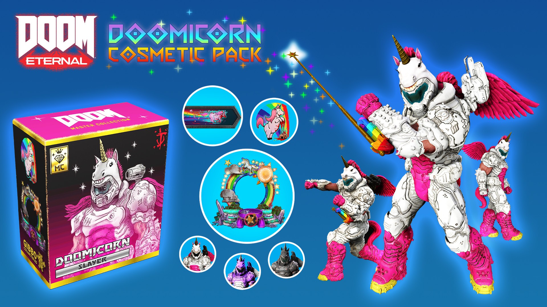 Comprar DooMicorn Master Collection Cosmetic Pack Switch Eshop