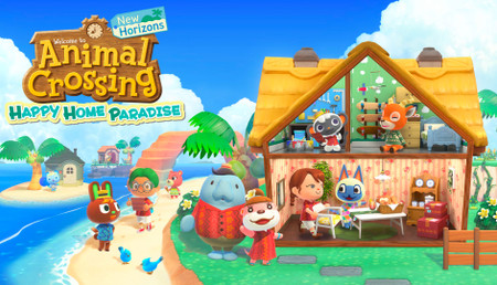 Animal Crossing: New Horizons - Happy Home Paradise Switch background