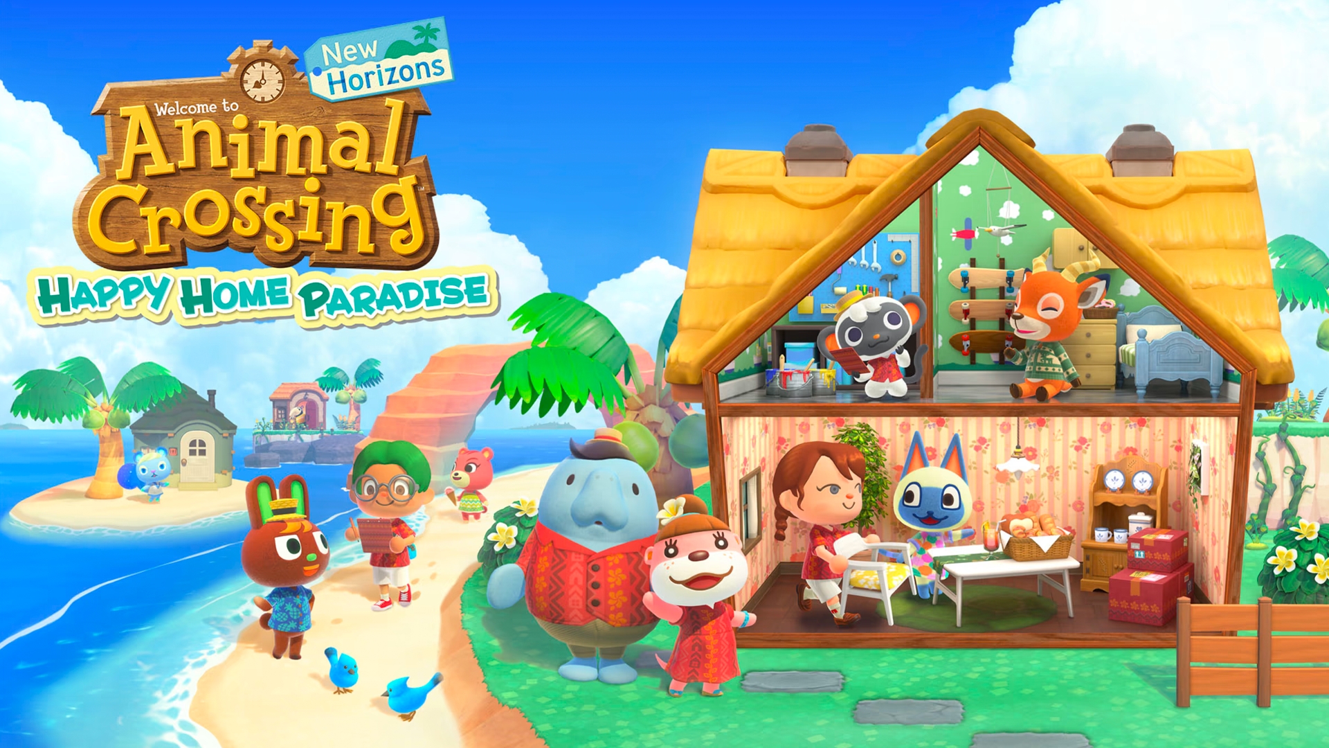 Buy Animal Crossing New Horizons Happy Home Paradise Switch Nintendo Eshop