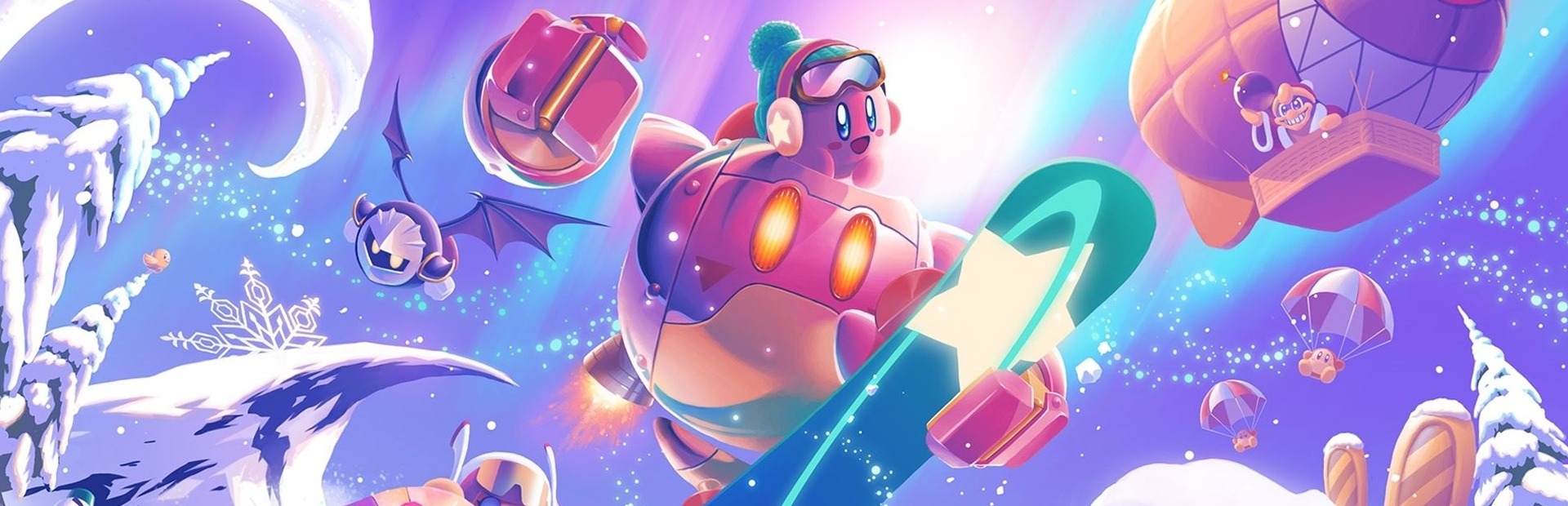 Banner Kirby and the Forgotten Land Switch