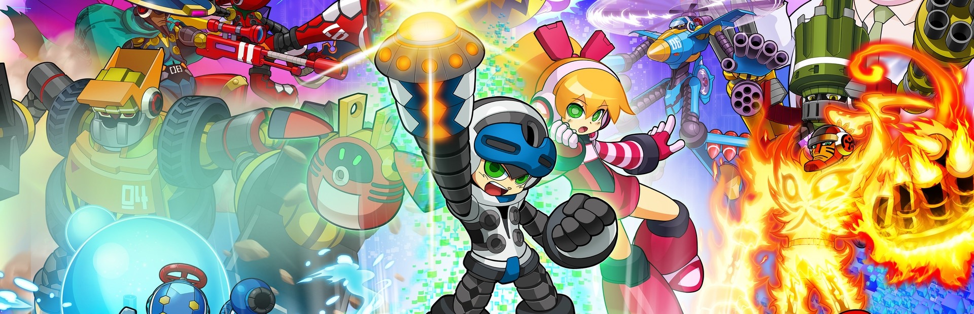 Banner Mighty No. 9 - Ray Expansion
