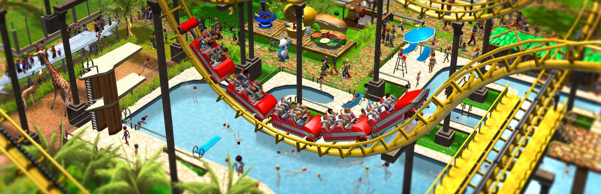 Banner RollerCoaster Tycoon Mega Pack