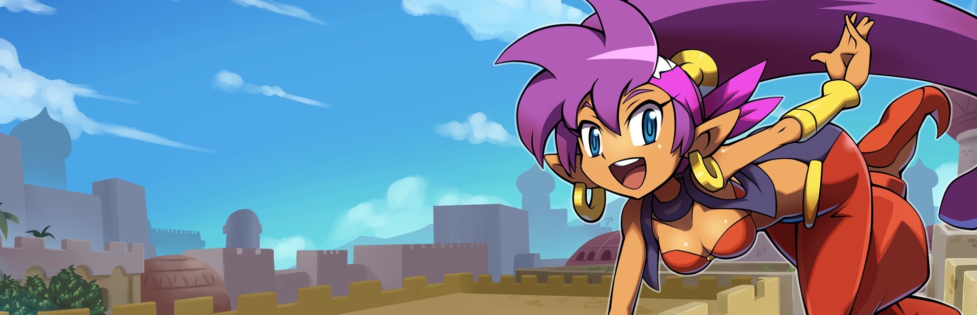 Banner Shantae and the Pirate's Curse
