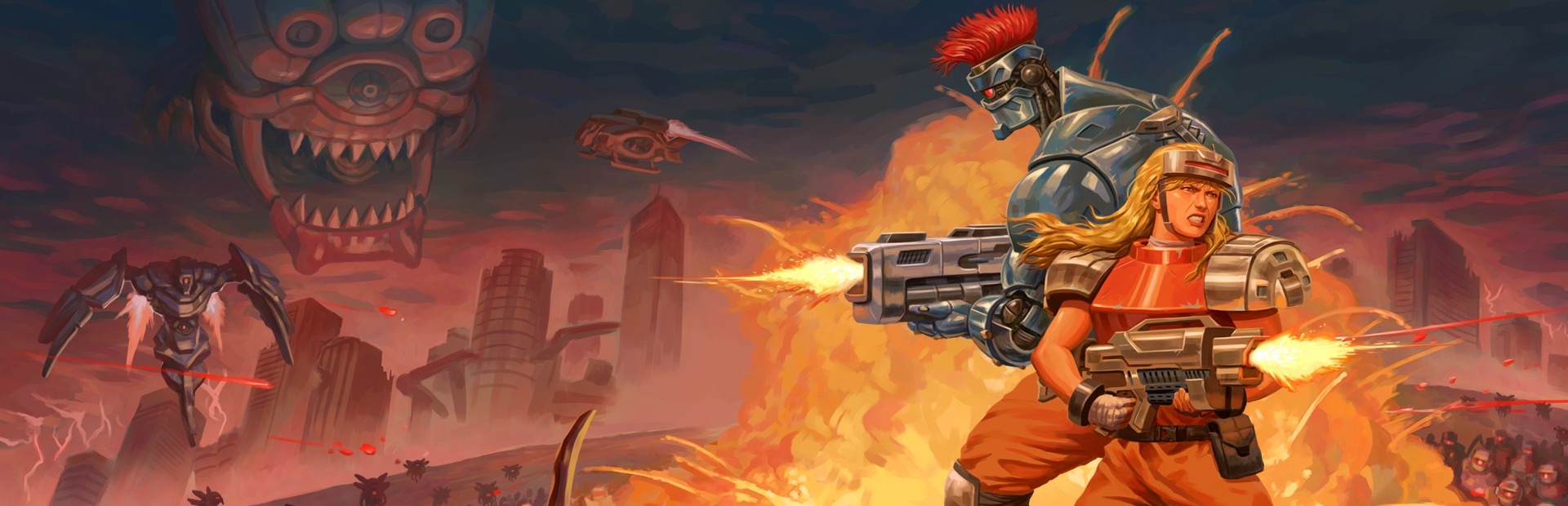 Banner Blazing Chrome