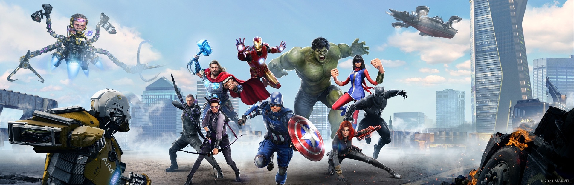 Banner Marvel's Avengers