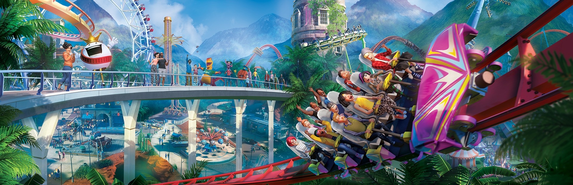 Banner Planet Coaster - World's Fair Pack